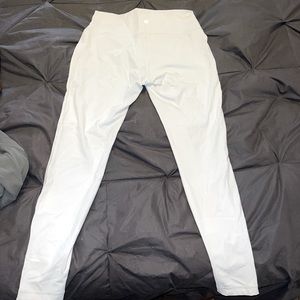 White Lululemon Wunder Under High-Rise Tight 12